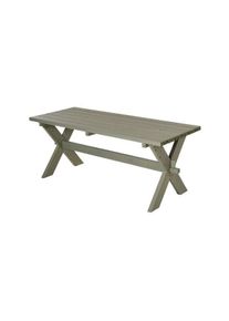 Plus Nostalgi Plankentisch 177 cm graubraun