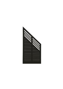 Plus Decora &Uuml;bergangselement schwarz 90 x 180 / 95 cm