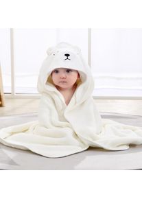 Toddler Baby Hooded Towels Newborn Kids Bathrobe Super Soft Bath Towel Blanket Warm Sleeping Swaddle Wrap for Infant Boys Girls