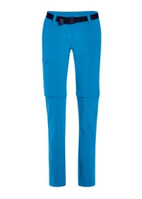 Maier Sports Funktionshose »Inara Slim Zip«Zipp-Off Wanderhose, Atmungsaktive Outdoor-Hose blau, Größe 36 - Normalgrößen, Funktionale, komfortable...