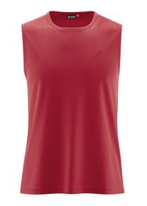 Maier Sports Funktionsshirt »Peter«Tank-Top, Ärmelloses Piqué Shirt rot, Größe XXL, Ärmelloses, funktionales Outdoorshirt mit hohem Tragekomfort