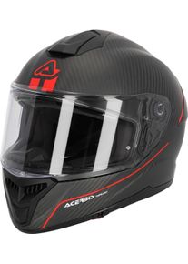 Acerbis Tarmak, kask integralny , kolor: czarny/szary/czerwony , rozmiar: 3XL