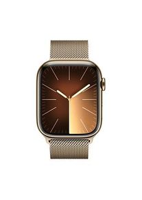 Apple Milanaise 45 mm Smartwatch-Armband gold