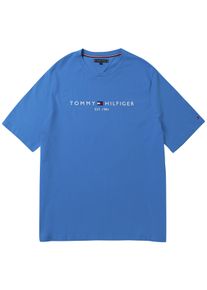 Tommy Hilfiger Big & Tall Tommy Hilfiger Big & Tall T-Shirt, (1 tlg.), mit Tommy Hilfiger Logoschriftzug auf der Brust