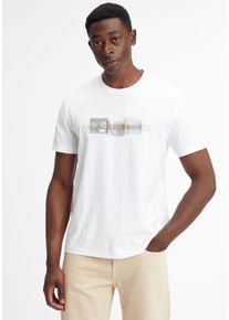Calvin Klein T-Shirt »BOX STRIPED LOGO T-SHIRT«, aus reiner Baumwolle