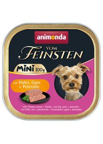 64x 100g Adult Mini Pollo animonda vom Feinsten comida húmeda para perros