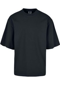 Urban Classics T-shirt - Organic Oversized Sleeve Tee - M tot L - voor Mannen - zwart
