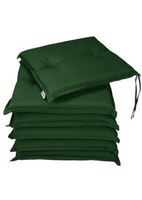 Detex® Set di 6 imbottiture per sedia verde
