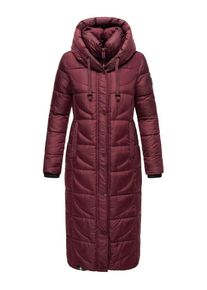 Navahoo Dames Wintermantel 'Waffelchen' bordeaux XS