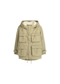Bershka Parka invernale Donna - cachi / offwhite