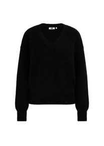 WE Fashion Pullover Damen schwarz Größe S