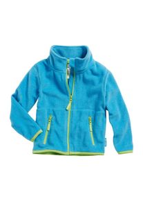 Playshoes Bluza polarowa dla chłopców aqua / jasnozielony Rozmiar 74