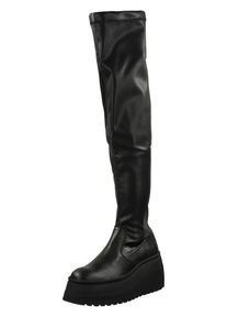 Steve Madden Dames Overknee laarzen zwart 36