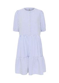 Culture Dames Zomerjurk 'Abigail' lichtblauw / wit 40