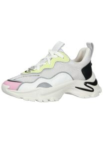 Steve Madden Dames Sneakers laag grijs / pink / zwart / wit 36