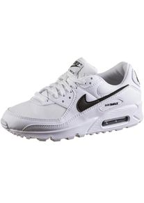 Nike Sportswear Dames Sneakers laag 'AIR MAX 90' zwart / wit 35.5