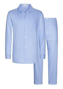 Plus size : Novila, Pyjamas with breast pocket, Ralph in a Light Blue