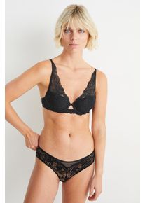 C&Amp;A BH mit Bügel-wattiert, Schwarz, Taille: 75 B