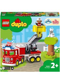 LEGO® DUPLO® - Camion de pompieri pentru salvare 10969, 21 piese