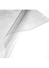 Nappe en pvc transparente et imperméable, nappe résistante aux taches 100x140cm