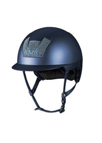 Kask Riding Helmet Kooki Matte Crystals Carpet Rivet
