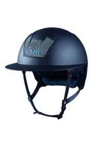 Kask Riding Helmet Kooki Lady Matte Crystals Carpet Rivet