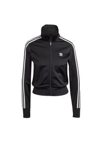 adidas originals Dames Sweatvest 'Adicolor Classics Firebird' zwart / wit 4XS