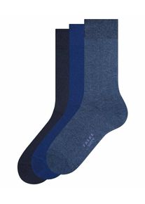 Falke Socken 'Happy' Herren marine / dunkelblau / blaumeliert Größe 39/42