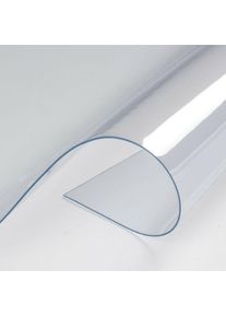 Nappe en pvc transparente et imperméable, nappe résistante aux taches 140x160cm