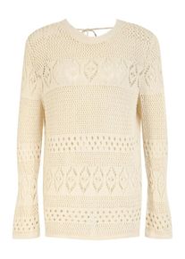Dorothy Perkins Tall Sweter dla kobiet beżowy Rozmiar S