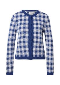Only Dames Gebreid vest 'Maja' blauw / wit S