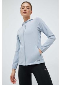 Under Armour jachetă de alergare OutRun the Storm culoarea gri