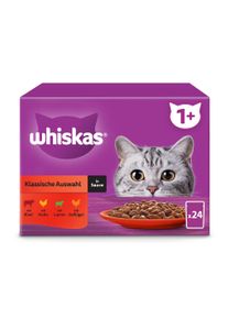 whiskas Multipack 1+ Klassische Auswahl in Sauce 24x85 g