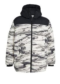 plussize: Nadměrn&aacute; velikost: Calvin Klein, Kurtka pikowana bez puchu, z odpinanym kapturem Biała