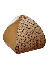 25 Uds. Caja kraft para tarta y mona alta (28x28x32 cm) Ref TAR005