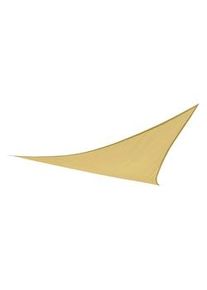 Toldo sombreo triangular Aktive Garden color crema