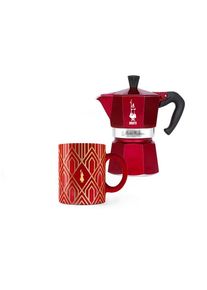 Bialetti Moka Express Déco Glamour - 3 cups + 1 mug