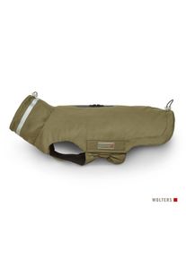 Wolters Outdoorjacke Modern Classic olive Hundemantel gef&uuml;ttert 36 cm