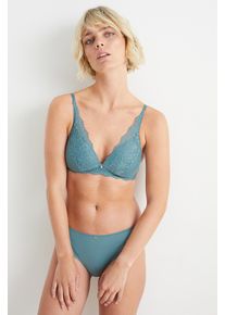 C&Amp;A BH ohne Bügel-wattiert, Türkis, Taille: 80 B