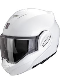Scorpion EXO-Tech Evo Pro Solid, kask modułowy , kolor: Biały , rozmiar: M
