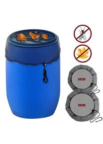 Mesh Cover Netting for Rain Barrels Garden Outdoor Water Collection Buckets Tank Raindrop Harvesting Cover Insect Protection