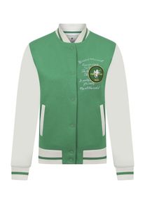 DENIM CULTURE Dames Tussenjas 'CECILIE' geel / groen / wit XS