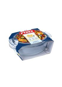 pyrex Sklenen&aacute; zapekacia misa pyrex s vekom 38x23cm/5,8l