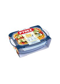 pyrex Sklenen&aacute; zapekacia misa pyrex s vekom 33x20cm/4,5l
