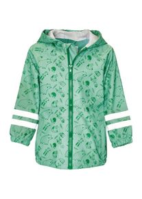 Playshoes Kurtka funkcyjna 'Waldtiere' dla chłopców zielony / jabłko / biały Rozmiar 86