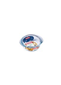 pyrex Sklenen&aacute; zapekacia misa pyrex s vekom &Oslash;18cm/1,3l