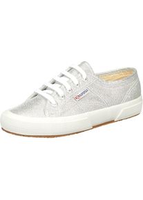 Superga Dames Sneakers laag '2750 Cotu Classic' zilver / wit 37.5