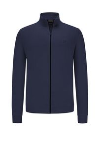 plussize: Nadměrn&aacute; velikost: BOSS Orange, Kurtka dresowa naszywką z logo Granatowy
