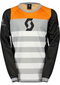 Scott Evo Race S24, jersey niños , color: Negro/Gris Claro/Naranja , tamaño: XL