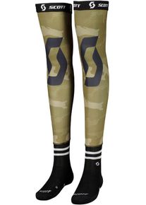Scott Brace Camo, steunzolen sokken , kleur: Groen/Zwart/Donkergrijs , maat: 36-38